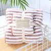 Serviette 2pcs / set Bath Set Coral Fleece Grande Salle épaisse Face à main Douche à la maison pour les enfants adultes