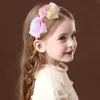 Hair Accessories Sweet Candy Headband Childrens Anti slip Hair Loop Ribbon Princess Hair Loop Girls Boutique Bow Hair Loop Childrens Hair Accessories d240513