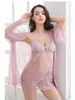 Kvinnors sömnkläder pyjama uppsättning för kvinnor kausalt blommigt tryck långärmad loungewear 3 -bit djerf avenue pajamas y2k chic vintage hemkläder förförelse underkläder