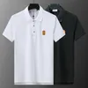 Zomerherenontwerper Polo shirt Modemerk Business Polo Shirt Letter Gedrukte hoogwaardige kleding Aziatische maat M-3xl