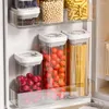 Storage Bottles Kitchen Pasta Spaghetti Sealed Container Moisture Proof Cereal Dispenser Transparent Plastic Box For