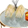Настольные коврики акриловая золотая фольга ресторан ресторан для обеда для декора