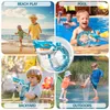 Gun Toys Adult and Child Electric Water Guns Shark Automatic Spray Gun Toys Large Capacity Summer Swimming Pool Beach Outdoor Giftl2405