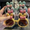 Wholesale Children's Rabbit Ears Bow Sunglasses for Kids Girls New Korean Style Baby Cute INS Eyeglasses Fashion Photography Glasses