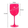 Champagne Coupes Cocktail Flutes Wine Cup Goblet Plating Plastic Glass Whisky Cups Fantastische acrylfluit Champagne -bril voor zwembad of tuin
