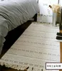 Ковры с высокой винтажной волной края хлопковые коврик для прикроватной гостиной тапсоты пара казаса салон салон