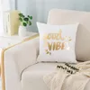 Pillow GY0800 Different Pattern Linen Cotton Case (No Filling)Polyester 1PC Home Decor Bedroom Decorative Sofa Car Throw