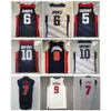 2012 Team USA 9 Michael Jor Dan Basketball Jersey Bryant Kevin Durant James Larry Bird Shortback Jerseys White Bluesize S-xxl