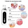 6NQL Cleaning Ultrasonic skin scrubber facial shovel deep cleaning of blackheads removal pores agent for dead cavitation ion EMS elevator d240510