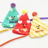 Dog Apparel INS Style Korean Horn Birthday Hat Puppy Sound Paper Party Dress Up Hidden Food Toys