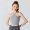 Dames tanktops tee al align tanktop u bra yoga -outfit vrouwen zomer sexy t shirt vaste crop tops mouwloos modevest naadloze geribbelde sportbeha's vrouw outfits