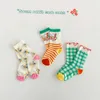 Kids Socks Little girl spring floral lace socks childrens summer thin socks small leg flower rabbit cotton socks childrens socks d240513