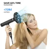 Sèche-cheveux ionique High Spee Spee Swier 1600W 110000rpm Hairdringer Négatif Ion Care Styler Professional Low Noise 240428