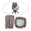 Couvoirs de chaise élastique en rotation en rotation Habillement lavable Anti Dirty Polyester Meubles Protector Office Couvre-fauteuil pour le bureau