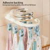 Hangers Laundry With Clips Clothes Drying Rack Cloud Design Underwear Towel Scarf Hat And More Anti-Slip Wall Mounted