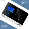 Alarm systems Touch Keyboard 433mhz Tuya WIFI GSM Home Burglar Security Wireless Alarm System Motion Detector Application Control Fire Smoke Detector WX
