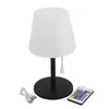 Lampes de table lampe de chevet moderne LED de télécommande avec chaîne de traction de support sans fil RVB USB rechargeable pour la chambre de la salle d'étude