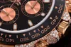 Cosmic Chronograph Watch Mantiansing 40 Series 1-904 Precision Steel with Diamond Inlay