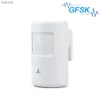 Sistemi di allarme GFSK 433MHz Wireless PIR Detector Motion Burglar per Sistema di allarme domestico Sensore di movimento per la casa intelligente con batteria anti-ladismo WX
