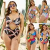 Swimwear pour femmes YY46 Vêtements d'été Swimsuit pour femmes Design Bikini Set Plus taille Fat Beach Wear Wexy 2xl 3xl 4xl 5xl Femme Bathing Feme