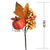 Simulazione decorativa Simulazione Berry Decor Berries Pography PROPS Branch Harvest Festival Maple Halloween