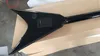 Custom Shop Rich Flying V Red Stripe Black E -Gitarre Floyd Rose Tremolo Bridge Whammy Bar, Diamond Phombus Inlay, schwarze Hardware