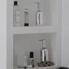 Flüssige Seife Spender Silber gepackter Spiegel Shampoo Flasche Nordic Modern El Restaurant Plastik Heimat Badezimmer Dekoration Zubehör