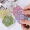 Новый Quicksand Hand Spinner стресс, снятие игрушек для ключей для ключей пластиковой игрушки для петлевого пальца Keyring Finggit Fidget Кольцо.