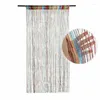 Duschgardiner Moderna Tassel Bohemian Window Panel Bath Dekorativ polyester för badrum sovrum vardagsrum