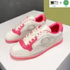 Sneakers Allenatori Scarpe designer scarpe casual sneaker mac 80 walk piattaforma vintage in pelle in gomma ricamo tessile da donna da donna nero rosa bianco q8pb#