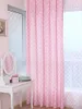 Cortina de cortina em estilo coreano Fresh Countryside esquerda e direita Round Dot Curtains 1pc