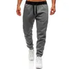 Pantalons masculins 2024 10 Color Automne Men / femmes Joggers Marquez un pantalon masculin pantalon décontracté Jogger Fitness