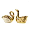 Candle Holders Small Wedding Holder Tealight Christmas Vintage Ceramic Gold Decoracao Para Casa Table Centerpieces DL60ZT