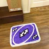 Lakea Purple обратный коврик для девушек для девочек Purple Dipled Cufted Tufted Rug на день рождения Подарок -пушистый коврик мягкий прямоугольник коврик 240512