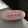 2024 Hair Clips Barrettes Hair Accessories High Quality Girls Hairpin Luxury Designer Barrettes Letter Rhinestone Clips Hairclips Women Spring Hairpins
