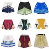 Heren shorts Nieuwe Rhude Basketball Shorts Heren Fi Beach Short Lunning Pants Sports Fitn Luxury shorts Zomer Casual veelzijdige snel droog ademend ademende mesh bord R2PJ9