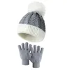 Décorations de Noël gants de bonnet de bonnet d'hiver