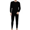 Sous-vêtements thermiques pour hommes 2024 homme thermo coton coton coton coton hommes longs johns bases bottons hivernaux