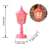 Feestdecoratie Kerstmis LED Candlestick Lamp Small Night Bar Desktop Energy Saving Sliding Switch Tool Supplies Jaar