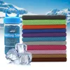 Handdoek Outdoor Quick-droge ijshanddoeken Fitness Klimmen Yoga Oefening Rapid Koeling Sport Microfiber Fabric Home Textiel