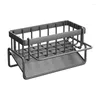 Kitchen Storage Sink Drain Rack Automatic Drainage Stainless Steel Basin Soap Sponge Bathroom Shampoo Towel