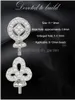 Paramètres de bijoux S925 SIER PEARL PENDANT MONTS Collier accessoires