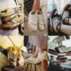 Dopamine Colored Women's Chaussures Instagram printemps et automne édition coréenne édition polyvalente Petites chaussures blanches Chaussures de planche épaisse de femme
