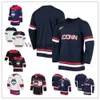 VIN 2022 NCAA UConn Huskies zszyta Jersey Hockey 8 Carter Turnbull 9 Cassidy Bowes 10 Vladislav Firstov (Min) 11 Jachym Kondelik (NSH) 12 G