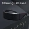 light-emitting glasses Tiktok The same bar Tiodi Bluetooth charging APP custom pattern dynamic LED sunglasses H513-110