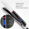 Coiffes professionnelles lisser les listes céramiques ioniques Fast HeatUp Flat Iron négatif Ion LCD Affichage 240506