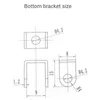 Lagringsflaskor DC 12V Vattentät IP54 MINI LINEAR ACTUATOR 100 mm Stroke Elektriskt motorfönsteröppnare 30 mm/s hastighet