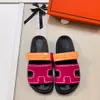 Sandalen Designer Objektträger Purpe Pelz SHARLING Leder Leinwand Schieber Fuzzy Plüsch Slipper Orange Rote Luxus Männer Frauen Sommer Strand Freizeitsandalen Schuhe