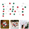 Party Decoration Christmas Wool Ball String Red Green White Tree Around the Shopping Mall Shop Window Props Decora