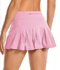 Spódnice tenisowe mini spódnica ubrania na siłownię kobiety plisowane jogę